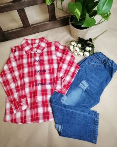 بدلة أنيقة ( قميص - بنطلون )