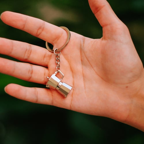 ميدالية مفاتيح لعشاق القهوة