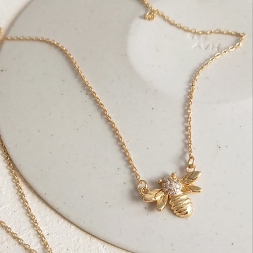 سلسلة نحلة ، من مجموعة باروك, من الفضة الاسترليني...