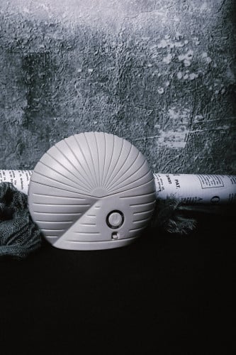 مبخرة اللؤلؤ بلون فضي