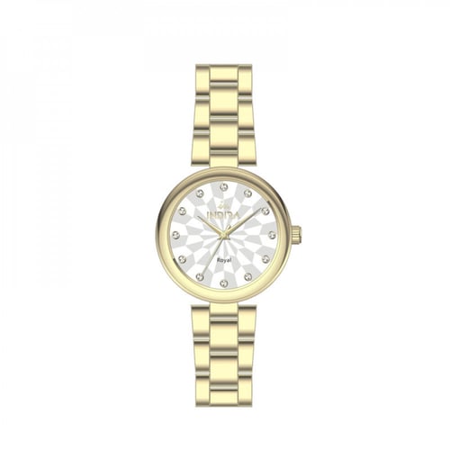 ساعة نسائية انديرا استيل بلون ذهبي