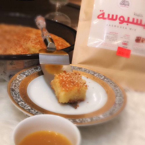 خليط بسبوسة