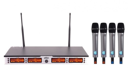 ميكرفون لاسلكي يو اتش اف يدوي UHF Wireless microph...