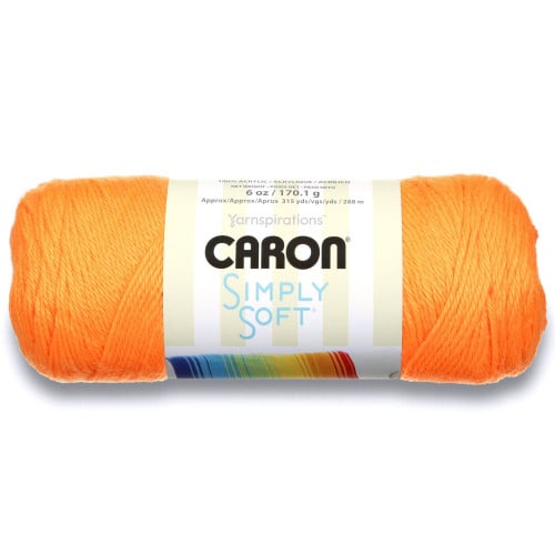 CARON SIMPLY SOFT, Neon Orange