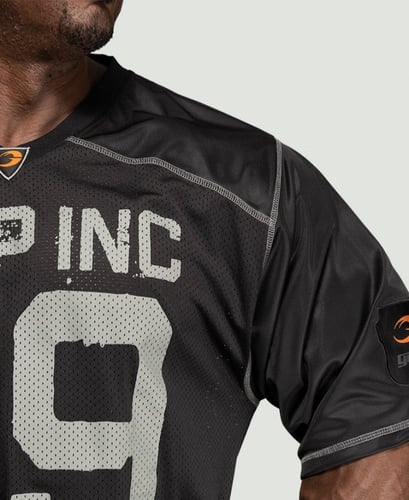 GASP NO1 FOOTBALL TEE BLACK