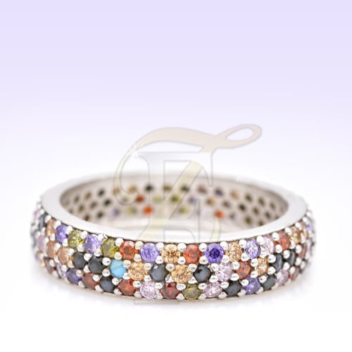 دبل زركون فضه عيار 925