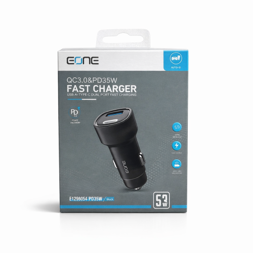 شاحن سيارة EONE شحن سريع PD + QC3.0 بقوة 35W (منفذ...