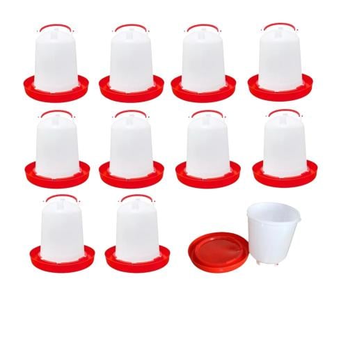 سقايه للطيور 1 لتر 10 حبات