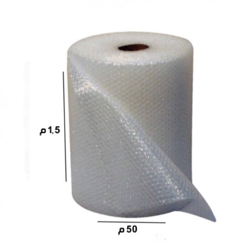 رول فقاعات للتغليف (( الطول 50 م العرض 1.5م ))