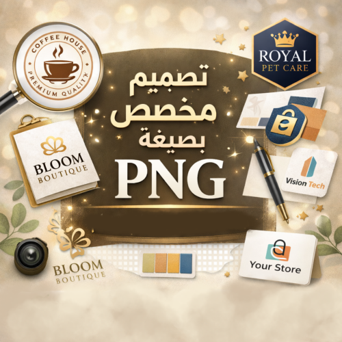 تصميم مخصص بصيغة PNG