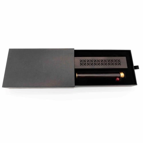 مبخرة خشب الأبنوس مع الأعواد ( ميني ) قطعة واحدة