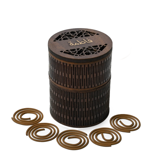 مبخرة السيارة الدائرية VIP ( مع الكتابة )