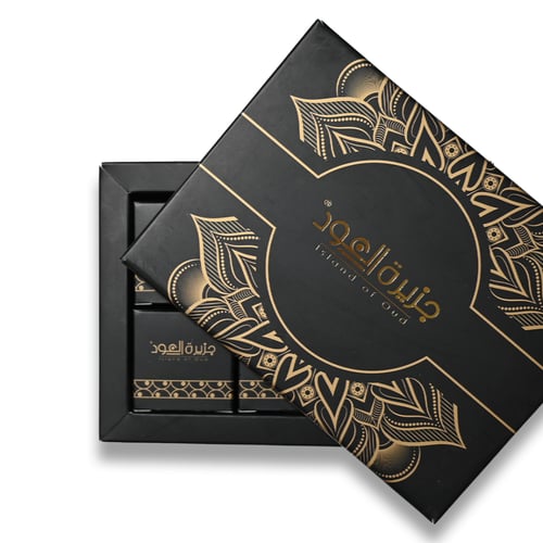 توزيعات بوكسات ( مسك + رقائق البخور ) ( 6 حبات - ن...