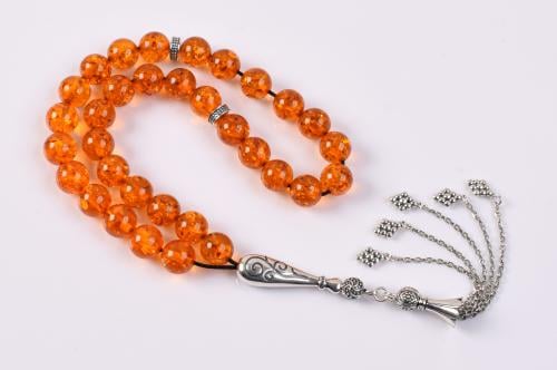 سبحة بكلايت مع فضة عيار 925