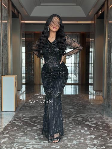 فستان سهره ماسك بتصميم انيق