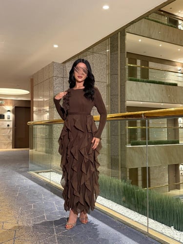 فستان ماسك استرتش بقصة من الخصر