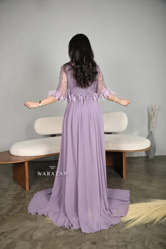 فستان ماسك سهرة قطعتين