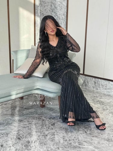 فستان سهره ماسك بتصميم انيق