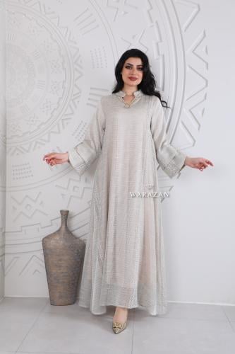 جلابيه لينن مربعات