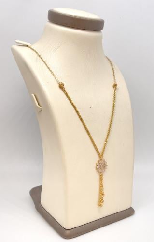 عقد ذهب عيار 21 الوزن 4.24 جرام