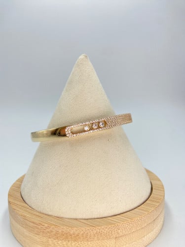 اسوارة ذهب عيار 18 الوزن 19.92 جرا