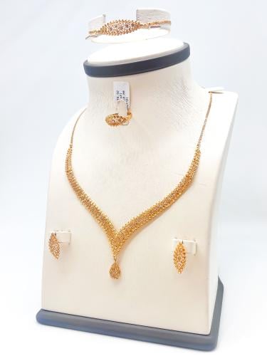 طقم ذهب عيار 21 الوزن 33.52 جرام