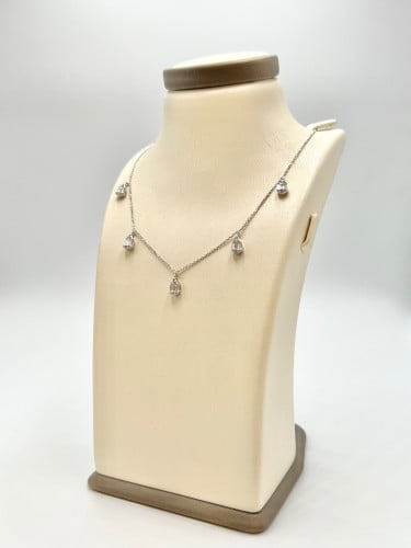 عقد ذهب الماس الوزن 3.99