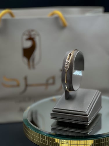 اسوارة ذهب عيار 18 الوزن 10.55 جرام
