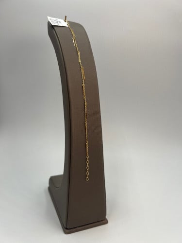 انسيال ذهب عيار 18 الوزن 1.51 جرام