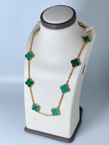 عقد ذهب عيار 18 الوزن 24.49 جرام