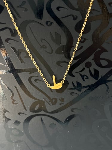 عقد حرف ذهب عيار 18 الوزن 1.64 جرام
