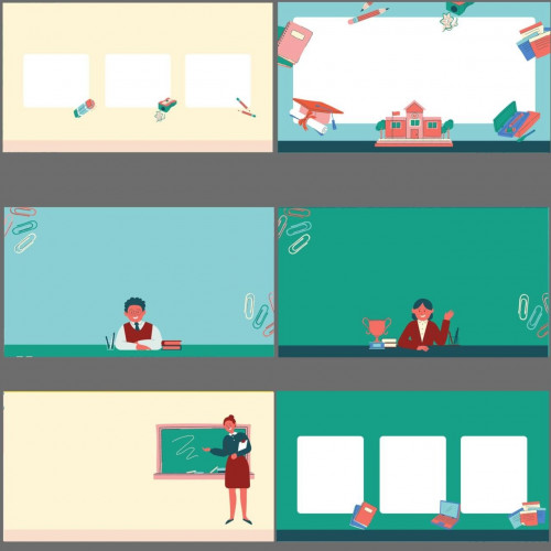 قوالب البوربوينت(نمط الحصة المدرسية2)