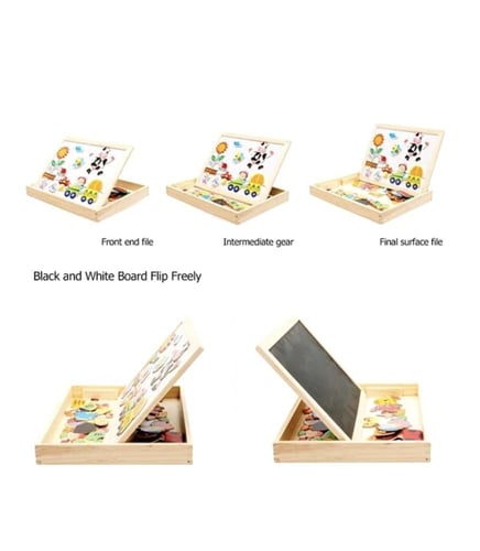 لعبة الغاز خشبية مغناطيسية