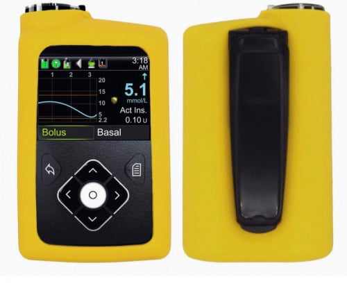 حافظة سيليكون ناعمة فاخرة لمضخات الانسولين ميدترون...