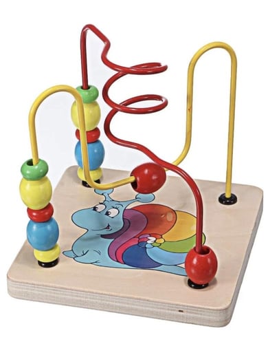 لعبة تعليمية خشبية ممتعة متعددة الوظائف بتصميم صند...