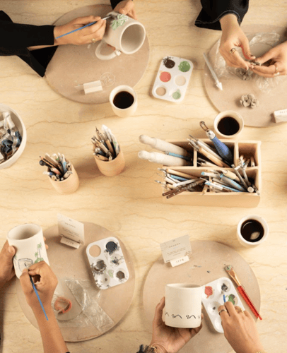 ورشة الفخار بيت الثقافة