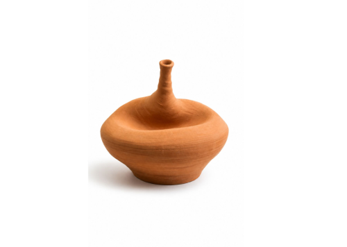 فازة طين احمر