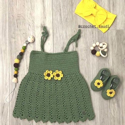 فستان دوار الشمس مواليد