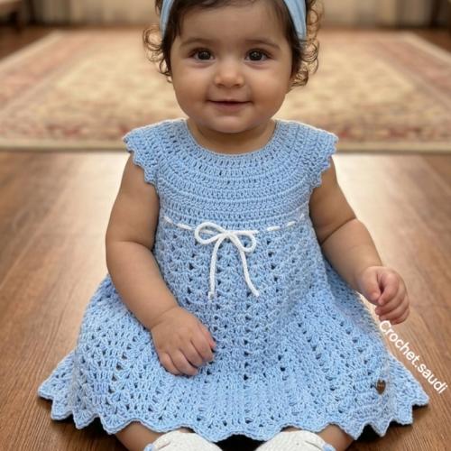 طقم الفستان الأزرق ٢