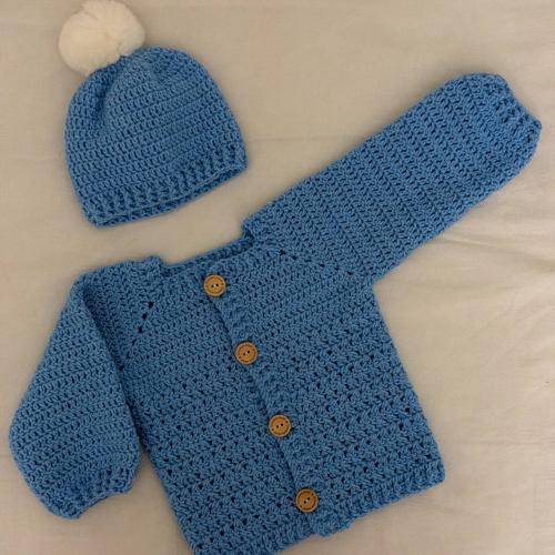 جاكيت اطفال سماوي