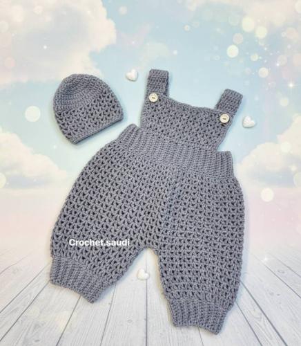 بنطلون مواليد رمادي