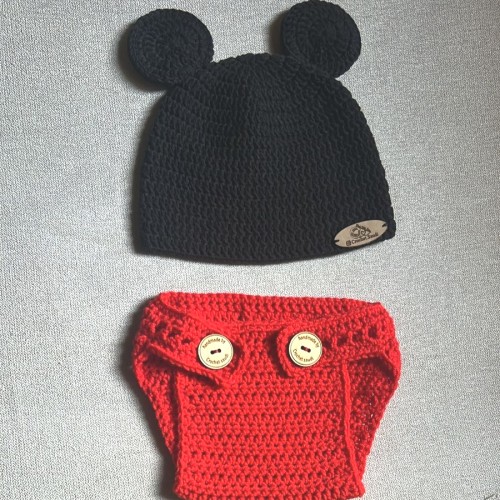 طقم مواليد ولادي ميكي