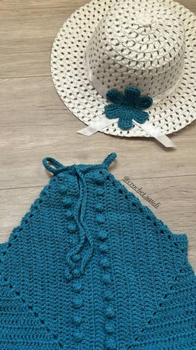 بلوزة بناتي مع قبعة