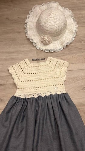 فستان لون الجينز