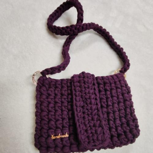 شنطة بنفسجي غامق