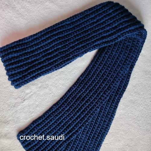 شال كحلي نحيف