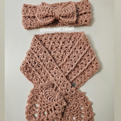 طقم شال الأناناس بناتي