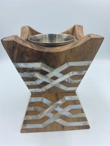 طقم مبخره خشبي