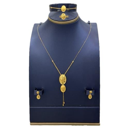 Fingerprint set, 21-karat gold | weight 10.56 gram...