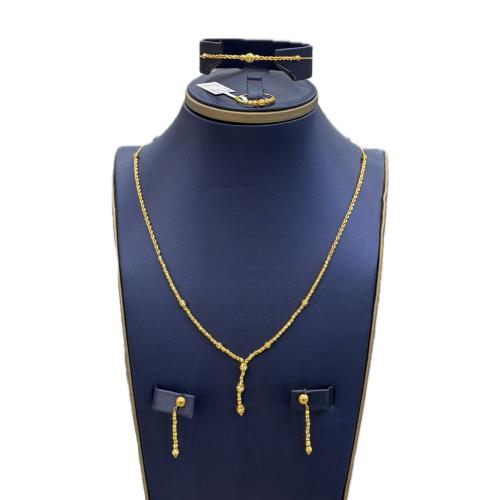Dourika gold set 21 karat | weight 12.99 grams | T...